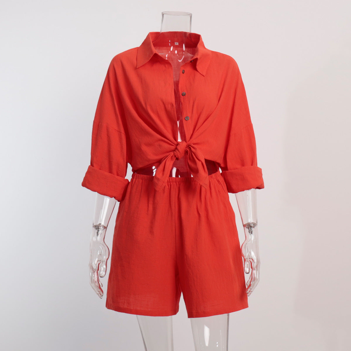 Women's Shirt Outfit Summer Vacation Casual Loose Suits