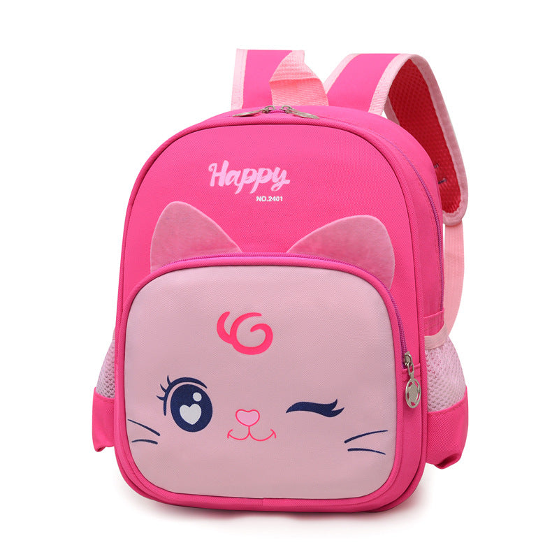 Trendy Cartoon Cute Boys Large Capacity Kindergarten School Bags