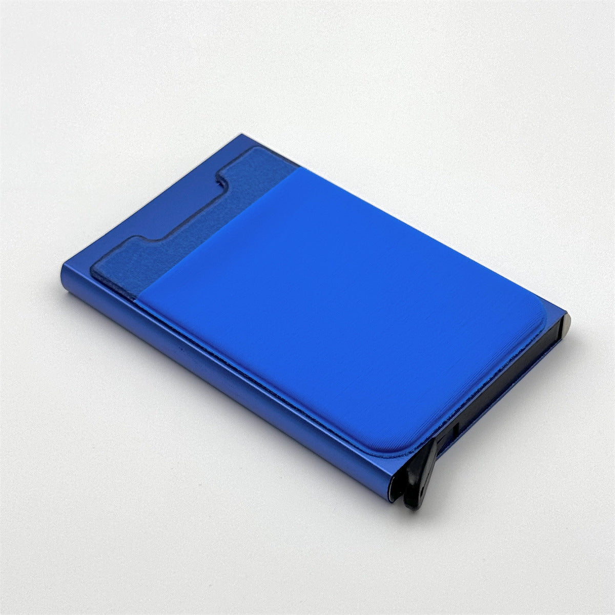 Cloth Credit Box Brush Creative Membership Clip Fashion Aluminum Card Holder