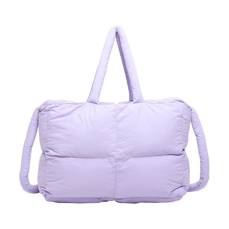Cotton Filling Large Capacity Female Trendy Spring Crossbody Bags