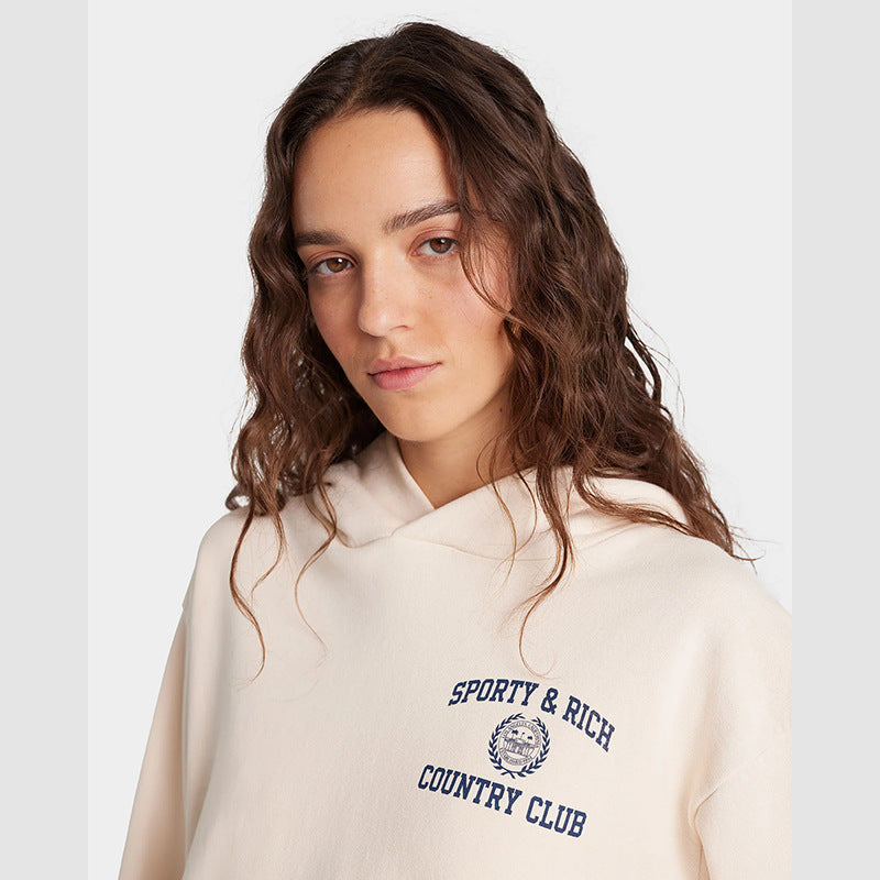 Women's Refund Or Exchange Letter Printing Veet Sweaters