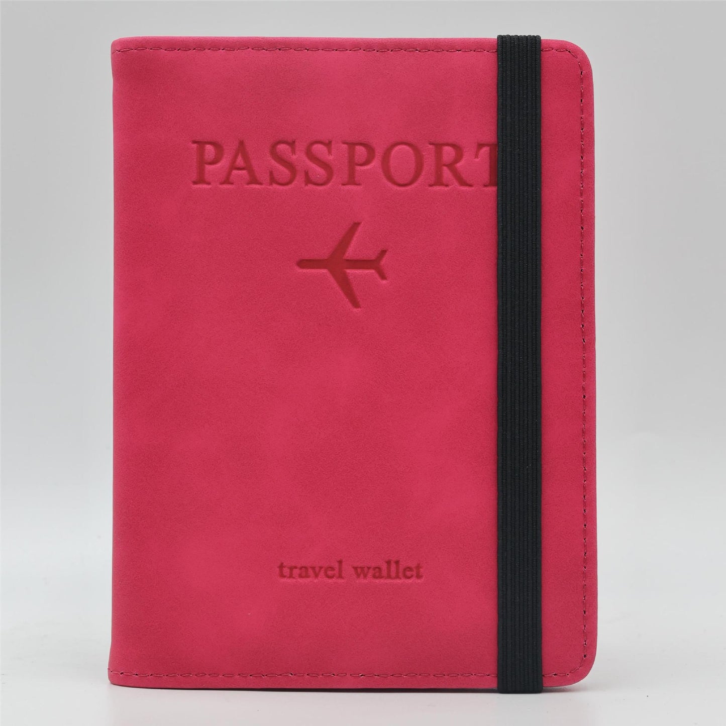 Cover Document Portable Lightweight Leather Clutch Id Package