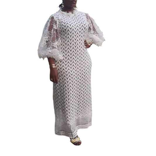 Women's Temperament Commute Lace Large Dress Dresses
