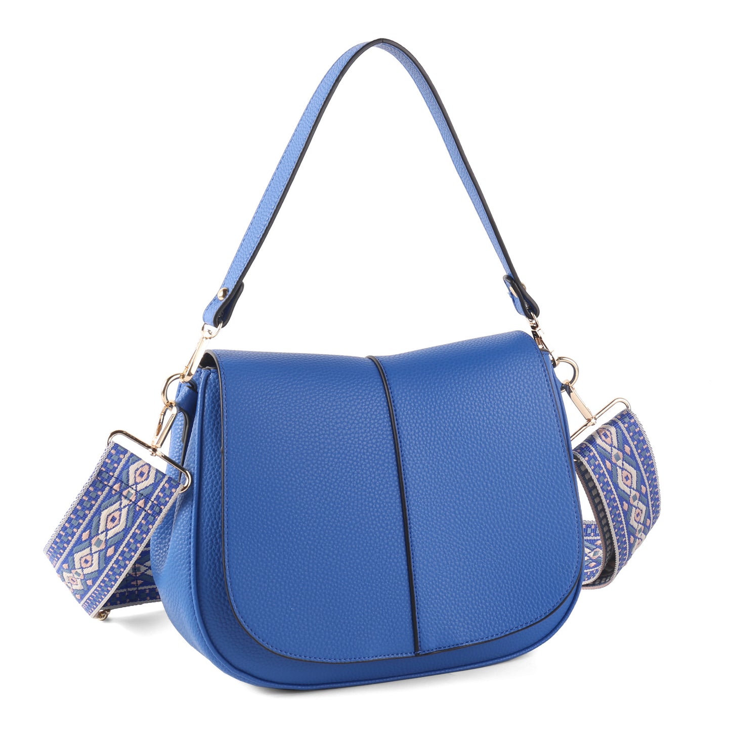 Women's Ribbon Commute Compartment Zipper Underarm Simple Handbags