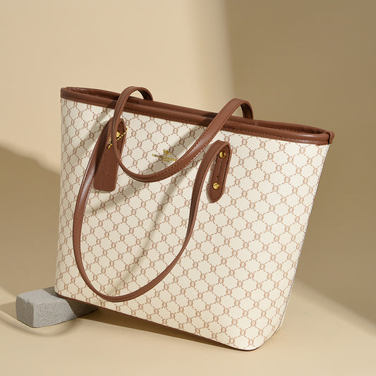 Women's Fashion Printed Large Capacity Commuter Underarm Shoulder Bags