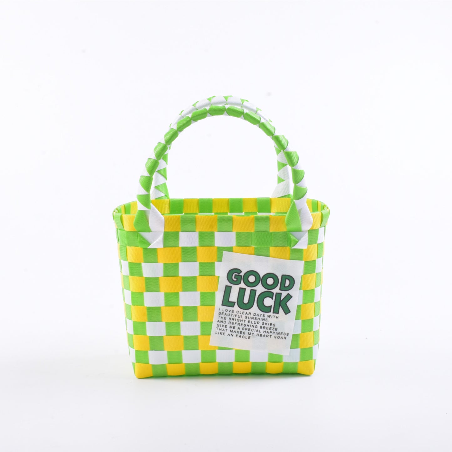 Women's Fried Street Woven Hand Gift Basket Handbags