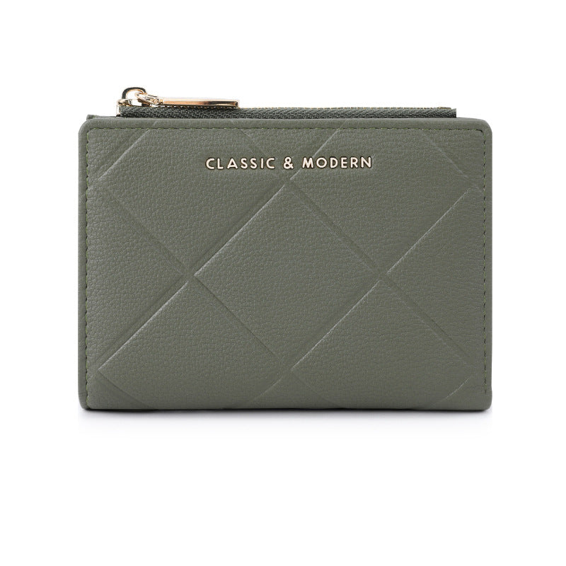 Women's Cash Storage Multiple Slots Printing Ladies Wallets