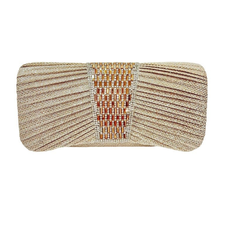 Women's Dress Dinner Clutch Rhinestone Hand Evening Bags