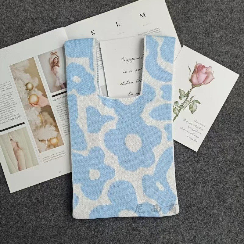 Korean Style Woolen Yarn Fashion Simple Handbags