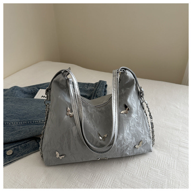Capacity Butterfly Western Style Fashion Commuter Shoulder Bags