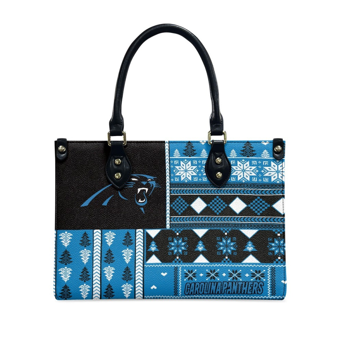 Women's San Francisco People Christmas Pattern Element Handbags