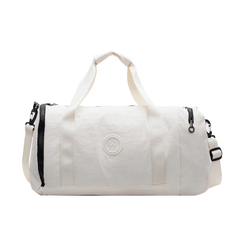 Large Capacity Out Fashion Solid Color Dry Travel Bags