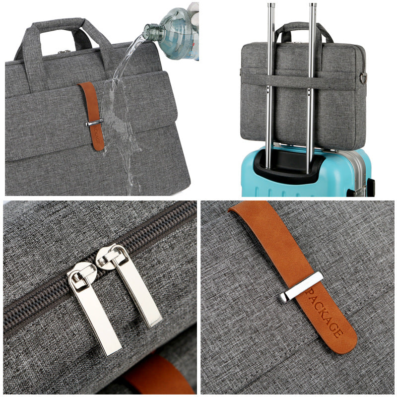 Men's New Simple Oxford Cloth Printing Laptop Bags