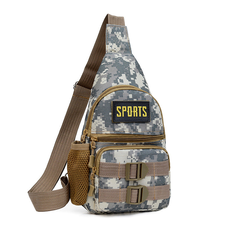 Women's & Men's & Camouflage Multifunctional Versatile Combat Men's Chest Bags