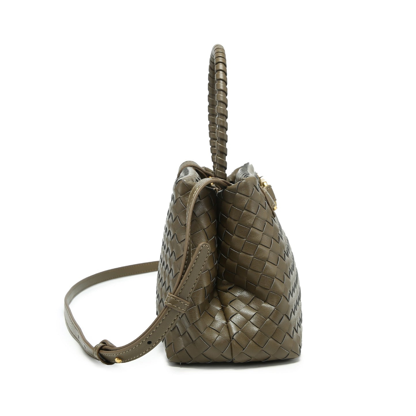 Popular Rhombus Woven High-grade Fashion Trendy Handbags