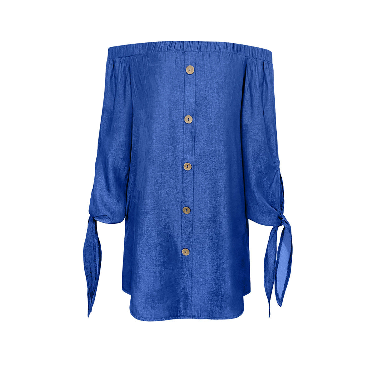 Durable Attractive Women's Bow Long Sleeve Dress