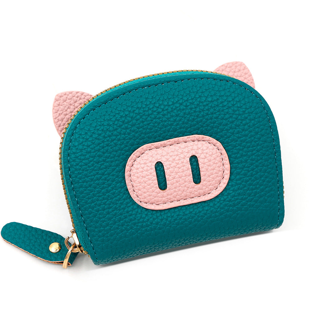 Piggy Certificate Lightweight Organ Cute Multiple Card Holder