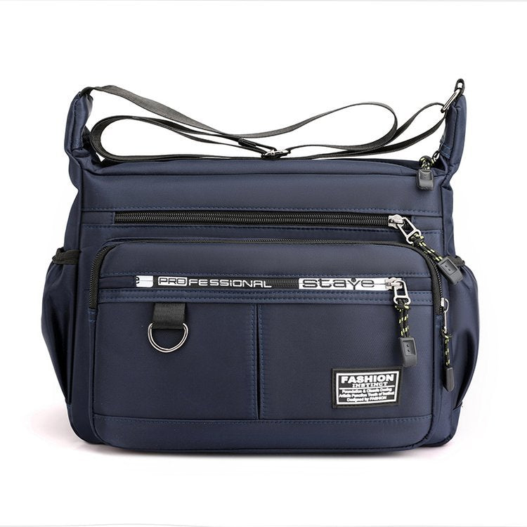 Men's Large Capacity Waterproof Hard-wearing Leisure Men's Messenger Bags