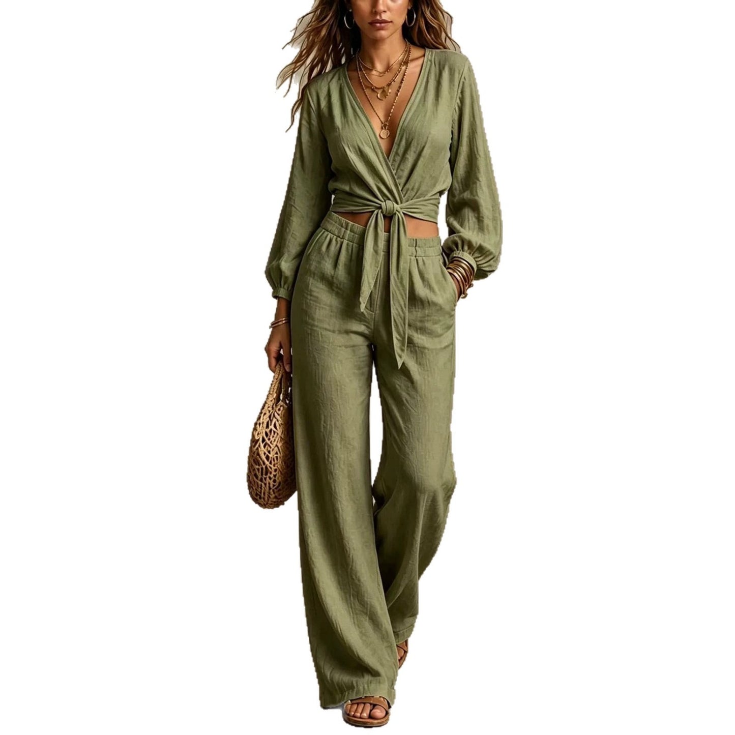 Creative Casual Women's Temperament Leisure Autumn Pants