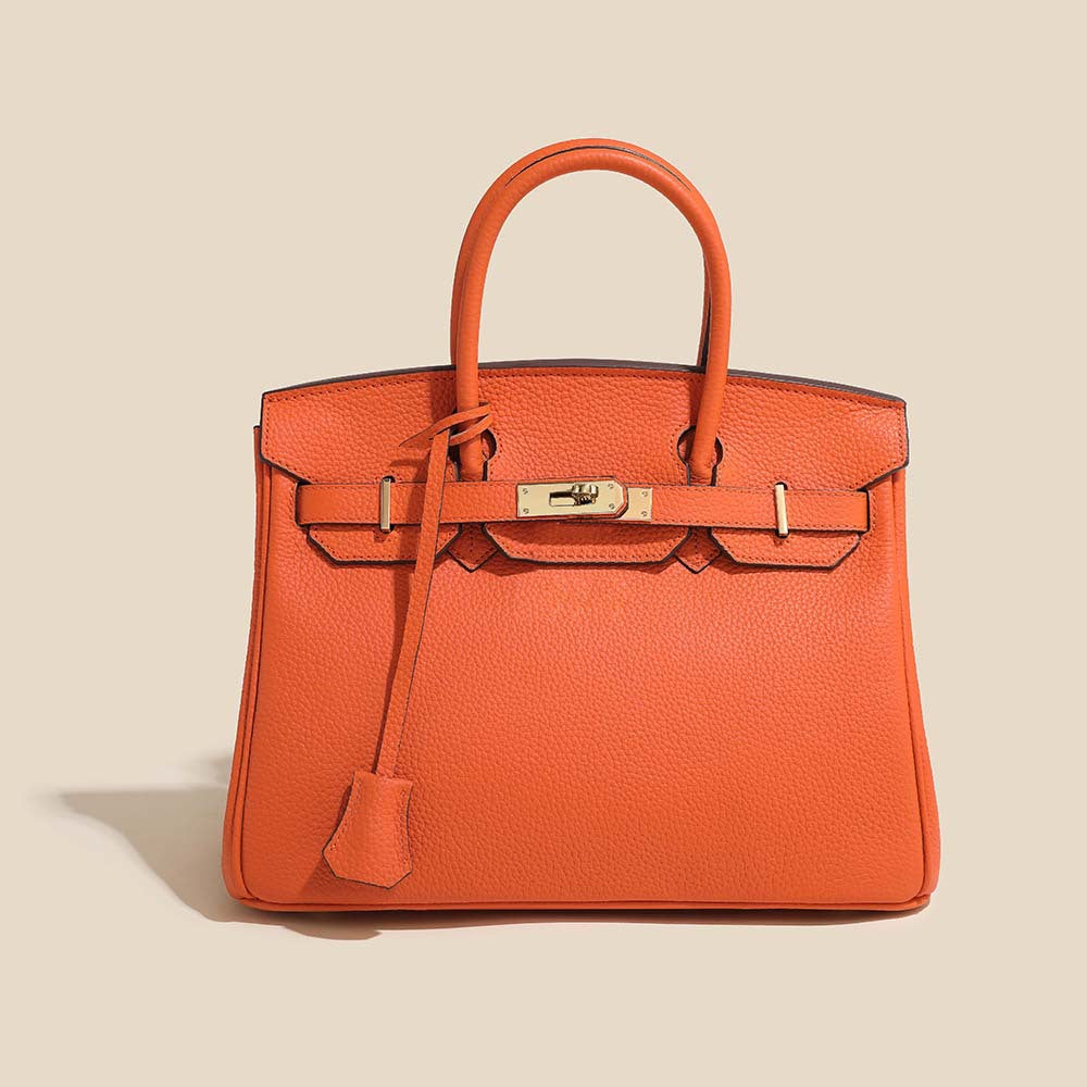 Women's Layer Cowhide Leather Commuter Large Capacity Handbags