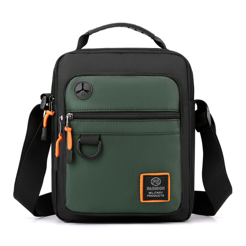 Men's Lightweight Nylon Cloth Simple Stylish Men's Messenger Bags