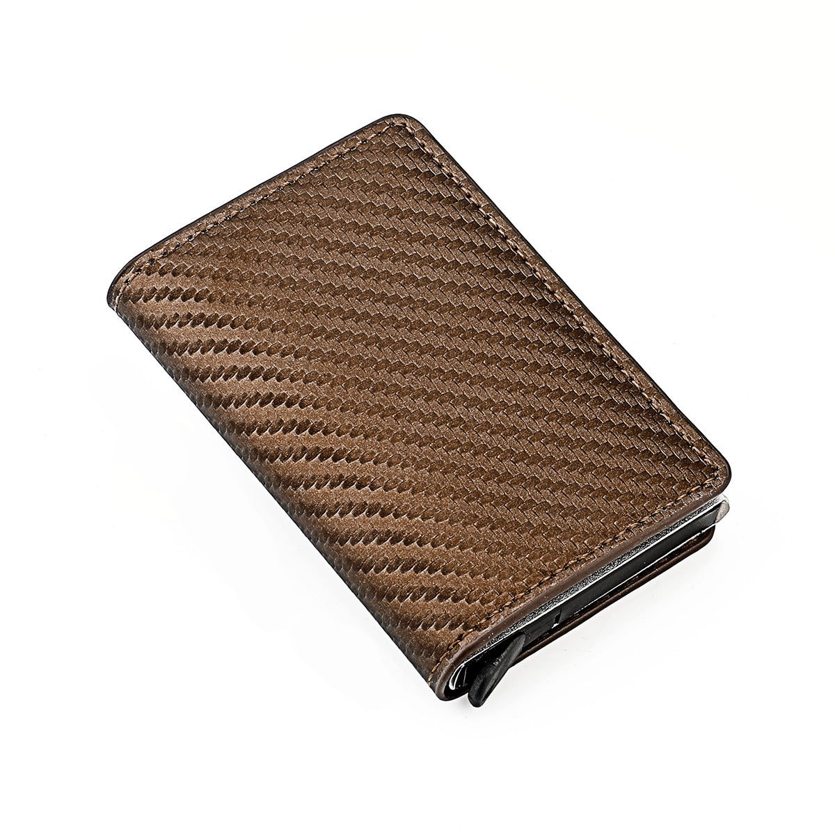 Automatic Pop-up Credit Metal Aluminum Box Card Holder