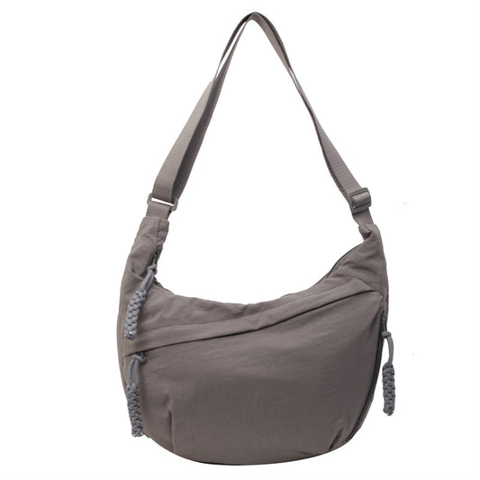 Women's Spring Nylon Pleated Dumpling Lightweight With The Crossbody Bags