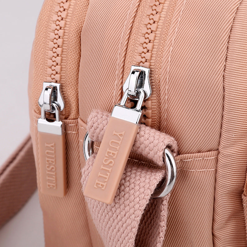 Women's Fashion Nylon Simple Lightweight Splash Proof Crossbody Bags