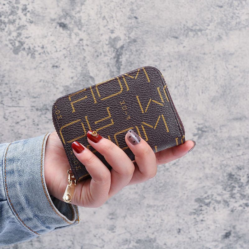 Women's Niche License Multiple Slots Large Capacity Card Holder