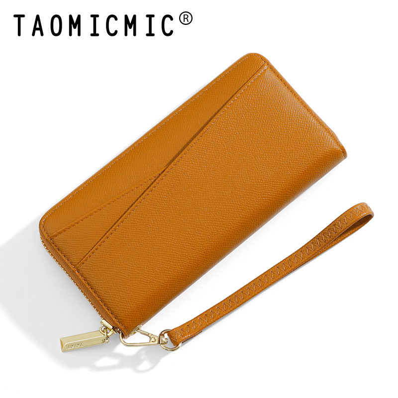 Women's Capacity Long Fashion Niche Clutch Credentials Ladies Wallets