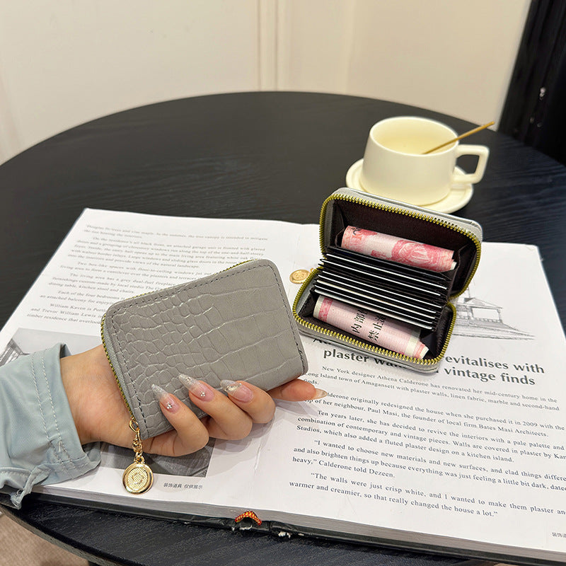 Women's Fashion Storage Classic Style Clutch Card Holder