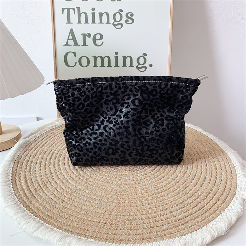 Women's Print Makeup Fashion Clutch Large Capacity Handbags