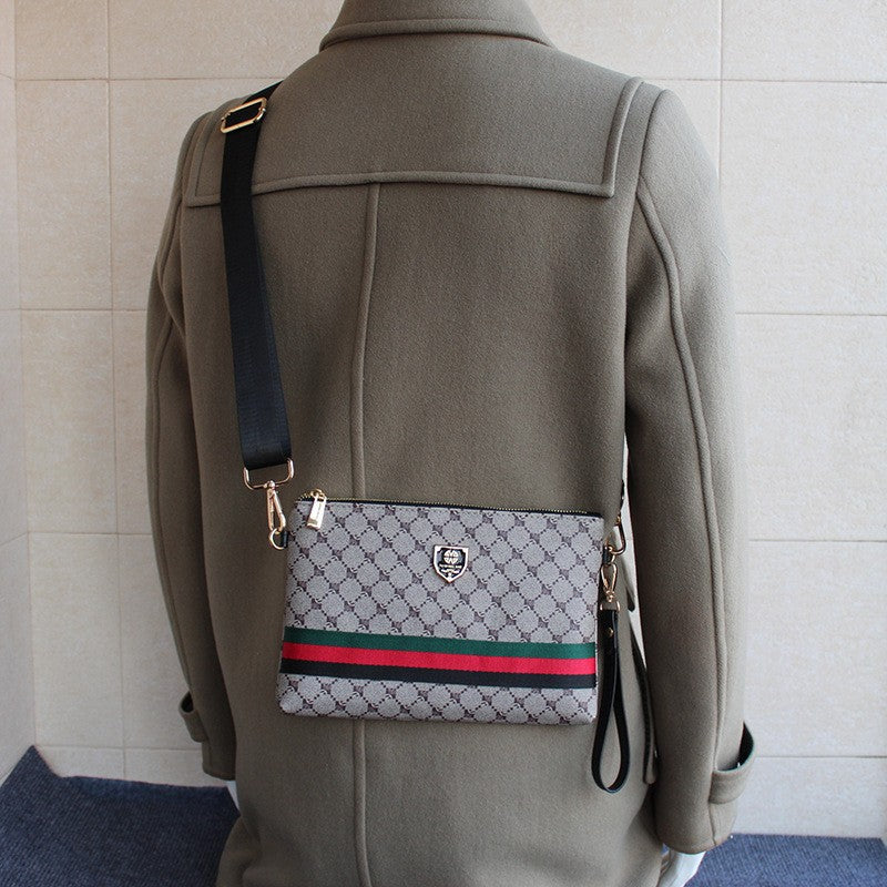 Women's & Men's & Simple Fashion Clutch Printed Men's Messenger Bags