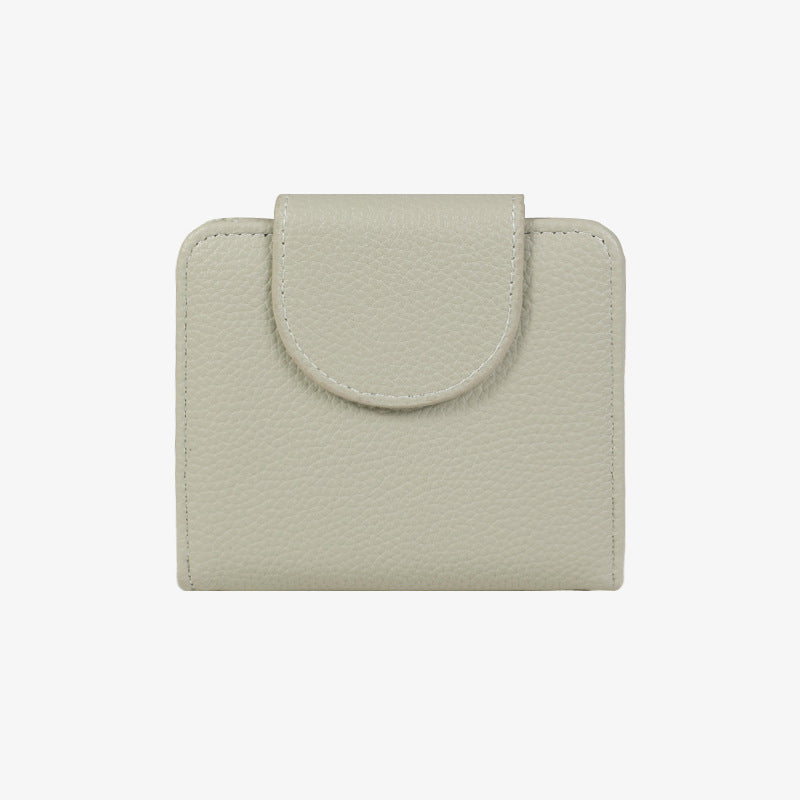 Women's Style Short Dopamine Color Matching Solid Ladies Wallets