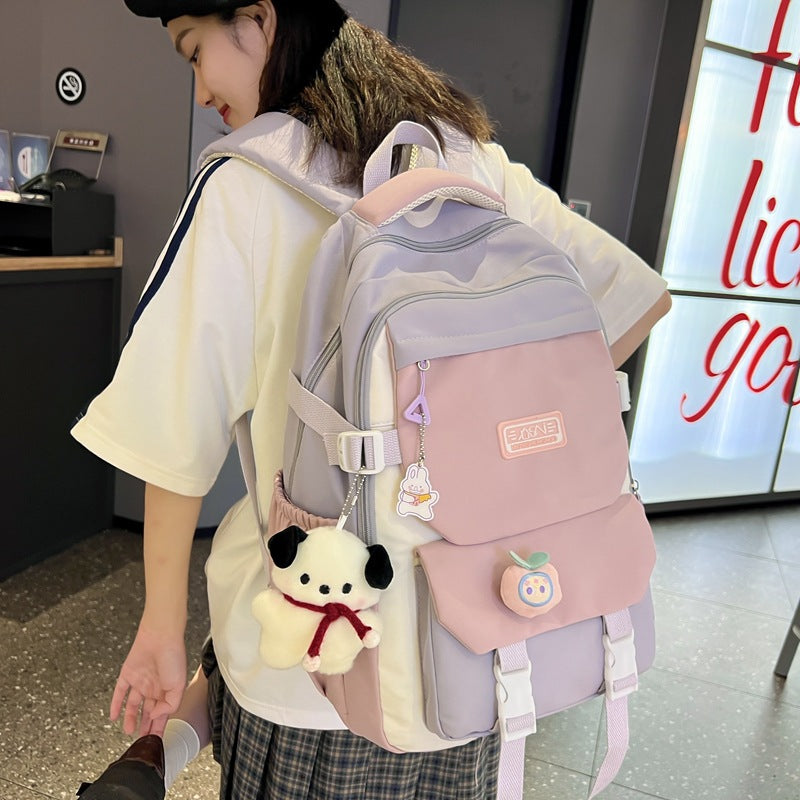 Female University Style Large Capacity Korean College Middle School Students' Schoolbags