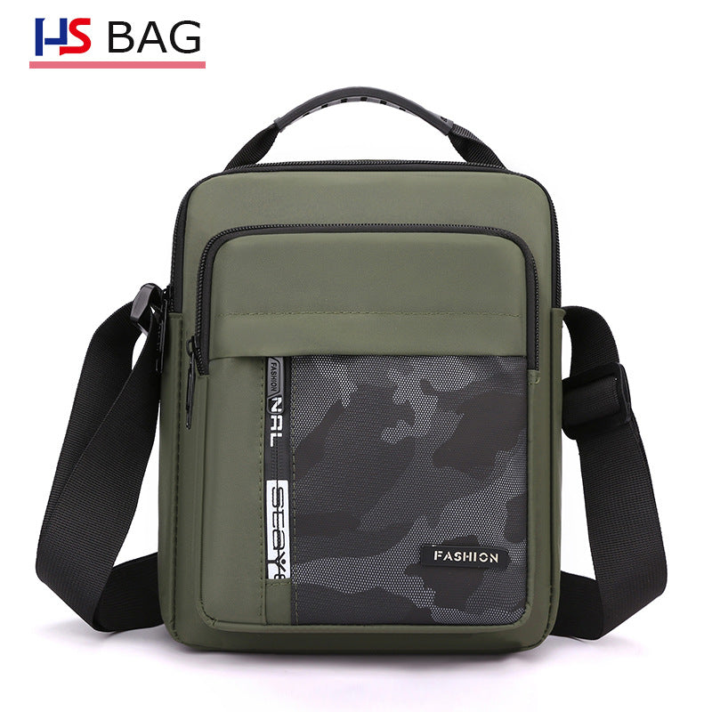 Men's Beautiful Leisure Simple Portable Storage Men's Shoulder Bags