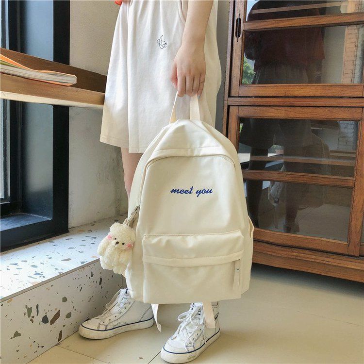 Female Korean High Junior Cute Large Middle School Students' Schoolbags
