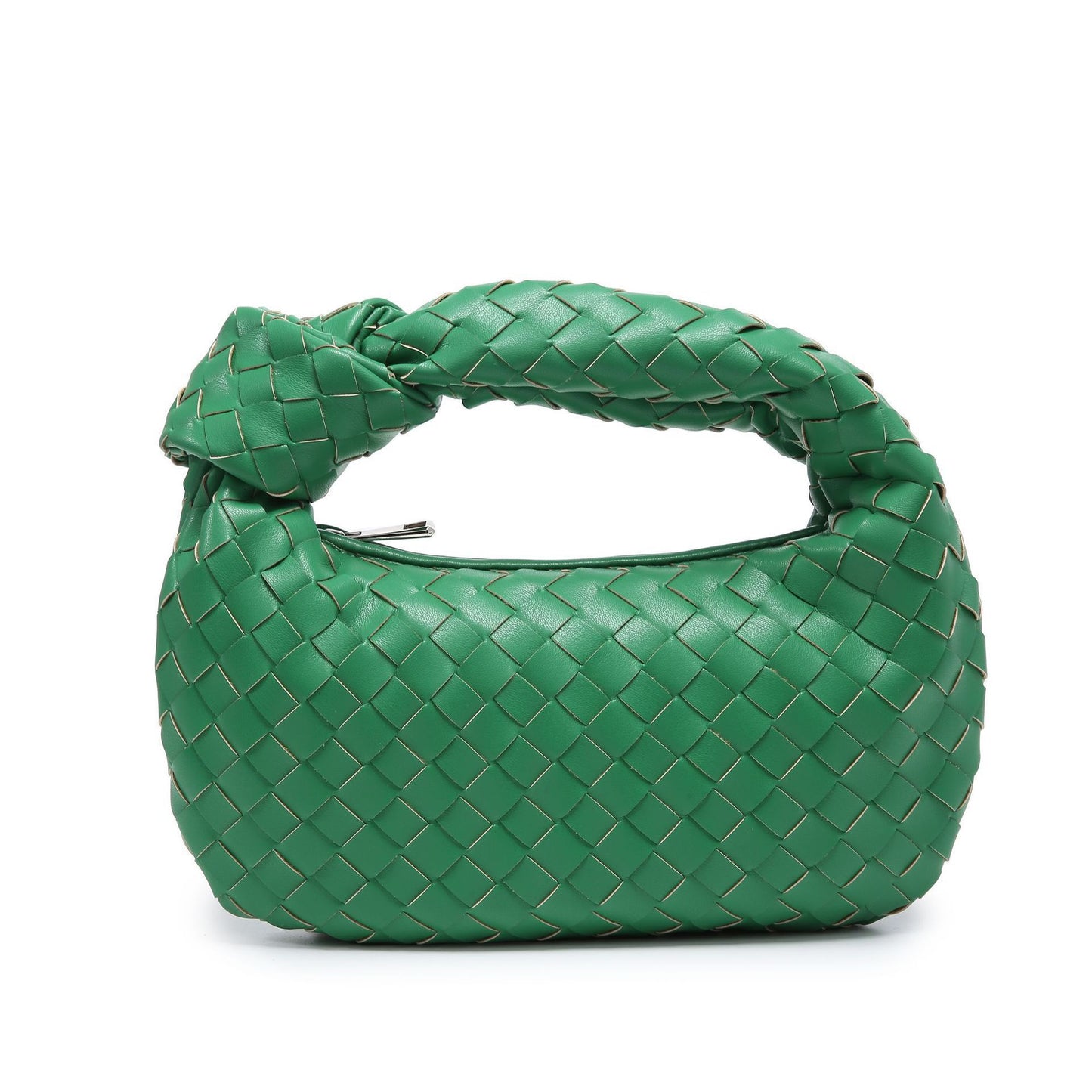 Woven Popular Horn Knotted Portable Underarm Handbags