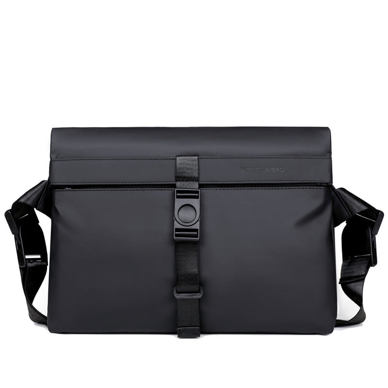 Men's Trendy Nordic Simple Commute Derm Men's Messenger Bags
