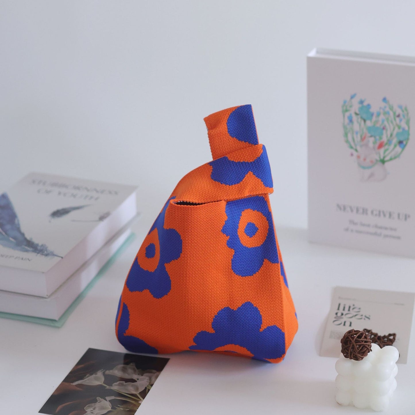 Women's Stylish Knitted Woven Vest Simple Handbags