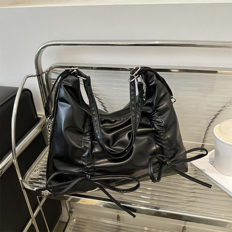 Slouchy Popular Cute Bow Trendy Girlish Bags