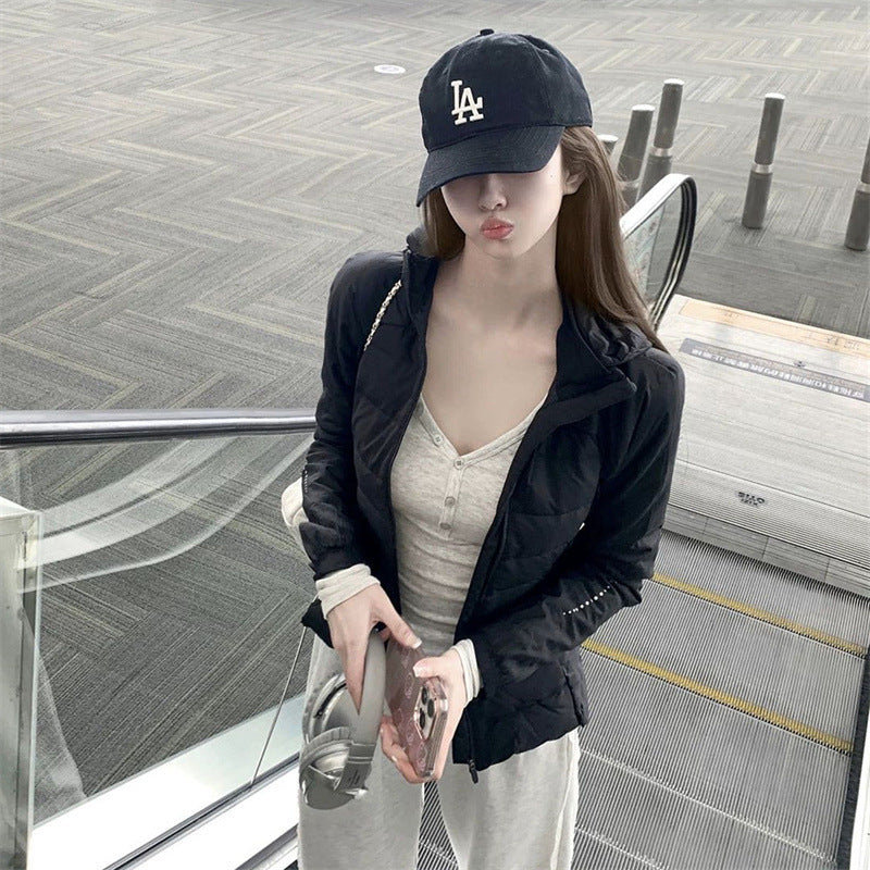 Women's Duck Down Sports Lightweight Long Sleeve Jackets
