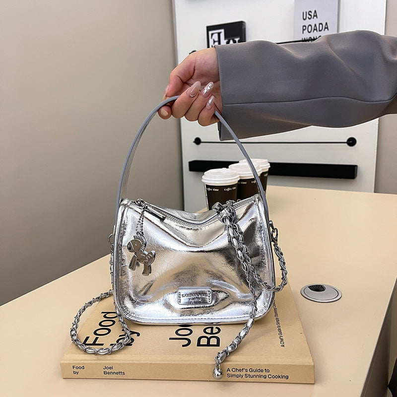 Women's Classic Today Sier Fashion Chain Bags