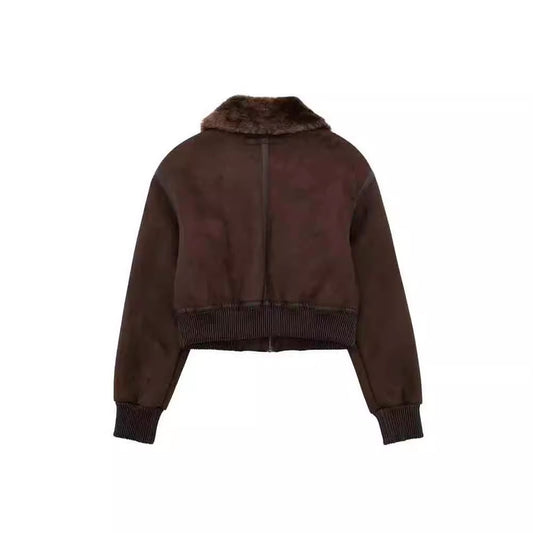 Loose Style American Retro Motorcycle Warm Coats