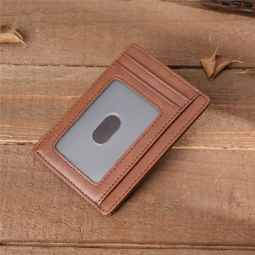 Men's Pocket Bank Credit Laser Engraving Card Holder
