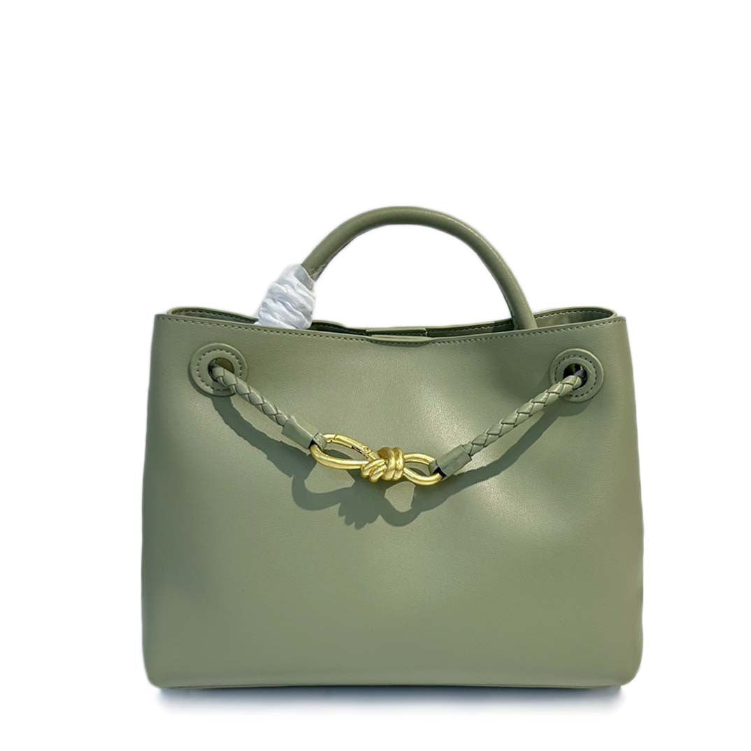 Classy Women's Large Capacity Metal Braid Crossbody Bags