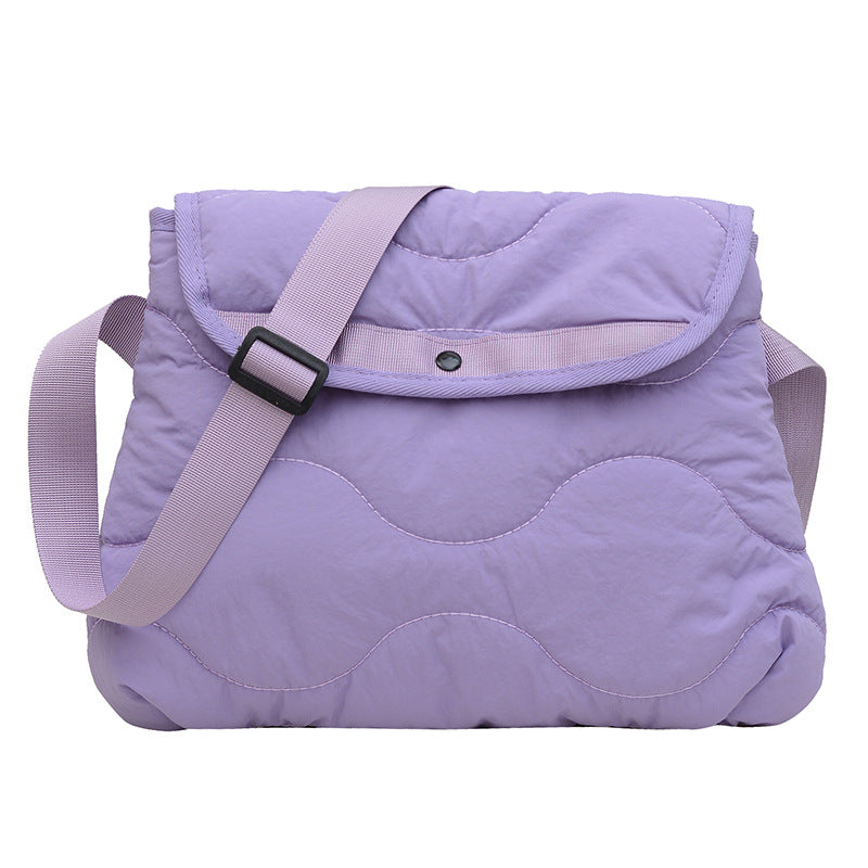 Women's Design Cotton Jacket Korean Nylon Fashionable Shoulder Bags
