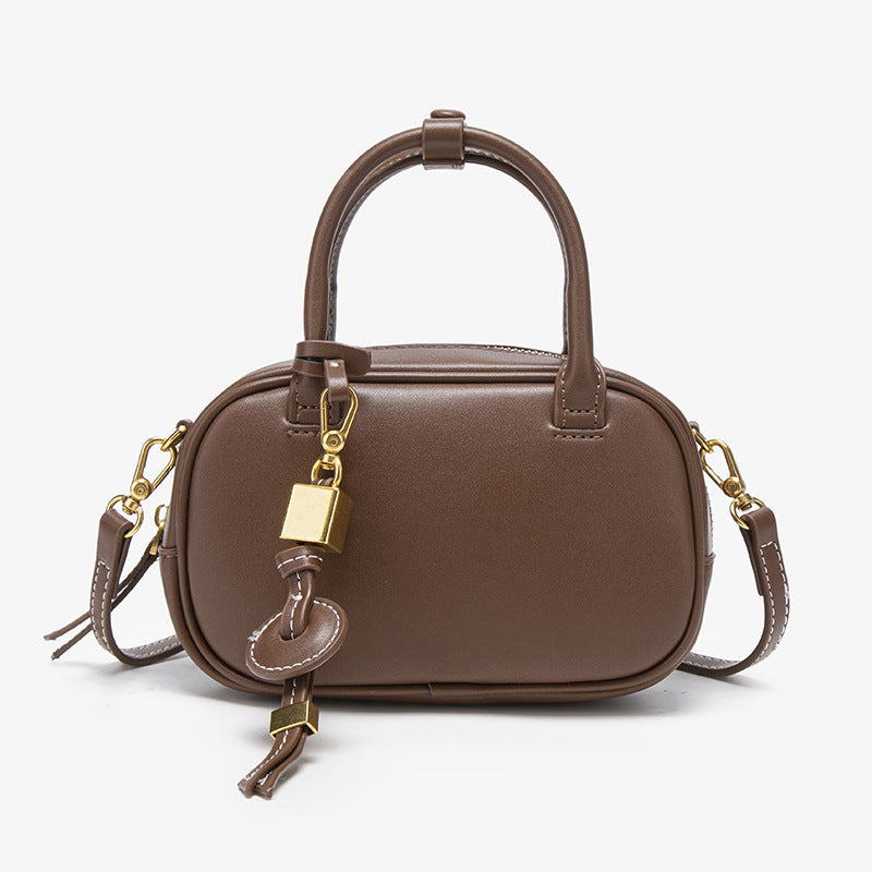 Women's Z Home Autumn Dark Brown Yellow Crossbody Bags