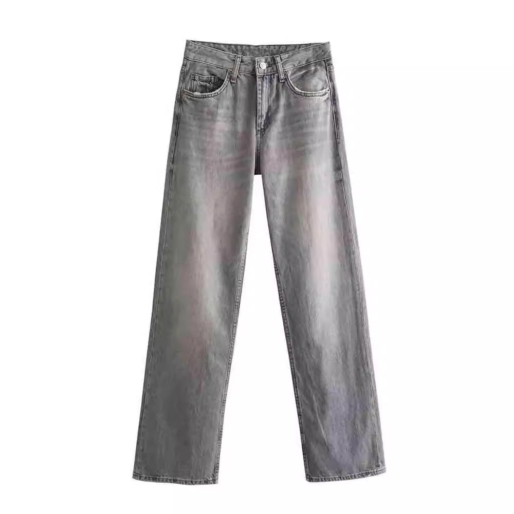 Women's Casual Mopping Trousers Cotton Loose Pants
