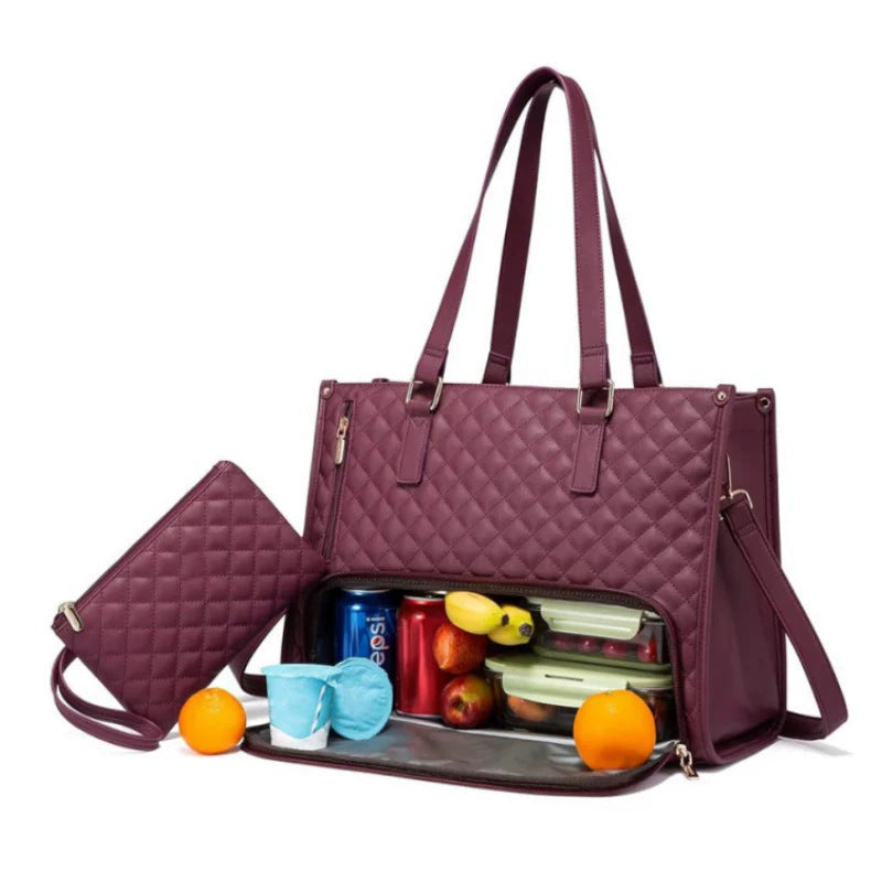 Insulated Lunch Portable Large Capacity Family Handbags